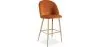 Sgabello imbottito in velluto - Design scandinavo - Evelyne image 9