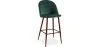 Sgabello imbottito in velluto - Design scandinavo - Evelyne image 9