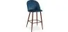 Sgabello imbottito in velluto - Design scandinavo - Evelyne image 9