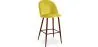 Sgabello imbottito in velluto - Design scandinavo - Evelyne image 9
