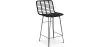 Sgabello da bar in vimini - Boho Bali Design -65cm - Catori image 9