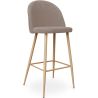 Sgabello imbottito in tessuto - Design scandinavo - 76cm - Evelyne image 9