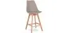 Sgabello in stile scandinavo - Gambe in legno - Denisse image 9