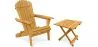 Sedia e tavolo da giardino per esterni - Legno - Alana image 9