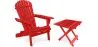 Sedia e tavolo da giardino per esterni - Legno - Alana image 9