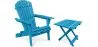 Sedia e tavolo da giardino per esterni - Legno - Alana image 9