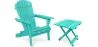 Sedia e tavolo da giardino per esterni - Legno - Alana image 9