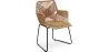 Sedia da pranzo in rattan - Sedia da giardino Boho Bali Design - Tale image 9