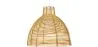 Lampada a soffitto in rattan - Lampada a sospensione in stile Boho Bali - Can image 9
