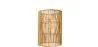 Lampada da soffitto in rattan - Lampada a sospensione di stile Boho Bali - An image 9