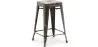 Sgabello da bar - Design industriale - 60cm - Nuova edizione - Stylix image 9