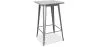 Tavolino sgabello quadrato - Stile Industriale - 100 cm - Galla image 9