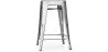 Sgabello da bar - Design industriale - 60cm - Nuova edizione - Stylix image 9