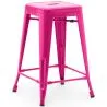 Sgabello da bar - Design industriale - 60cm - Nuova edizione - Stylix image 9