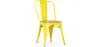 Sedia da pranzo - Design industriale - Acciaio e legno - Nuova edizione - Stylix image 9