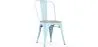 Sedia da pranzo - Design industriale - Acciaio e legno - Nuova edizione - Stylix image 9