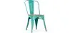 Sedia da pranzo - Design industriale - Acciaio e legno - Nuova edizione - Stylix image 9