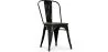 Sedia da pranzo - Design industriale - Acciaio e legno - Nuova edizione - Stylix image 9