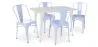 Pack Tavolo da pranzo e 4 sedie da pranzo Design industriale - Nuova edizione - Bistrot Stylix image 9