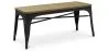 Panca - Design Industriale - Legno e Metallo - Stylix image 9