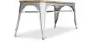 Panca - Design Industriale - Legno e Metallo - Stylix image 9