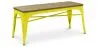 Panca - Design Industriale - Legno e Metallo - Stylix image 9