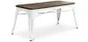  Panca di Design Industriale - Legno e Metallo - Stylix image 9