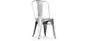 Sedia da pranzo - Design industriale - Acciaio - Nuova edizione - Stylix image 9