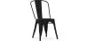 Sedia da pranzo - Design industriale - Acciaio - Nuova edizione - Stylix image 9