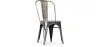 Sedia da pranzo - Design industriale - Acciaio - Nuova edizione - Stylix image 9