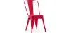 Sedia da pranzo - Design industriale - Acciaio - Nuova edizione - Stylix image 9