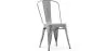Sedia da pranzo - Design industriale - Acciaio - Nuova edizione - Stylix image 9