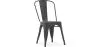 Sedia da pranzo - Design industriale - Acciaio - Nuova edizione - Stylix image 9