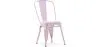 Sedia da pranzo - Design industriale - Acciaio - Nuova edizione - Stylix image 9
