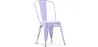 Sedia da pranzo - Design industriale - Acciaio - Nuova edizione - Stylix image 9