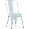 Sedia da pranzo - Design industriale - Acciaio - Nuova edizione - Stylix image 9