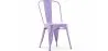 Sedia da pranzo - Design industriale - Acciaio - Nuova edizione - Stylix image 9
