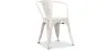 Sedia da pranzo con braccioli - Design industriale - Acciaio - Nuova edizione - Stylix image 9