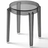 Sgabello Basso Trasparente - 47cm - Arthur image 9