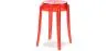 Sgabello da bar di design trasparente - 47cm - Victoria Queen image 9