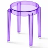 Sgabello Basso Trasparente - 47cm - Arthur image 9
