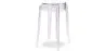 Sgabello da bar di design trasparente - 47cm - Victoria Queen image 9