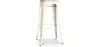 Sgabello da bar - Design industriale - Legno e acciaio - 76cm - Nuova edizione - Stylix image 9