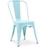 Sedia da pranzo - Design industriale - Acciaio - Opaco - Nuova edizione -Stylix image 9