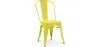 Sedia da pranzo - Design industriale - Acciaio - Opaco - Nuova edizione -Stylix image 9