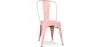 Sedia da pranzo - Design industriale - Acciaio - Opaco - Nuova edizione -Stylix image 9