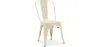 Sedia da pranzo - Design industriale - Acciaio - Opaco - Nuova edizione -Stylix image 9