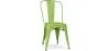 Sedia da pranzo - Design industriale - Acciaio - Opaco - Nuova edizione -Stylix image 9