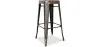Sgabello da bar – Stile industriale – Acciaio – 76 cm – Stylix image 9