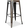 Sgabello da bar – Stile industriale – Acciaio – 76 cm – Stylix image 9